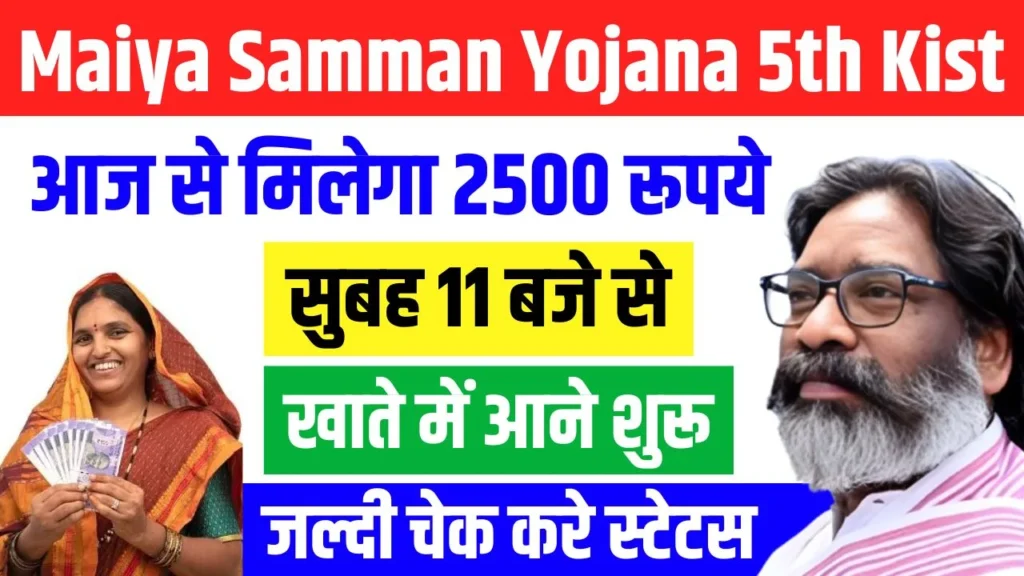 Maiya Samman Yojana 2500 Rupees Kist Kab Aayegi